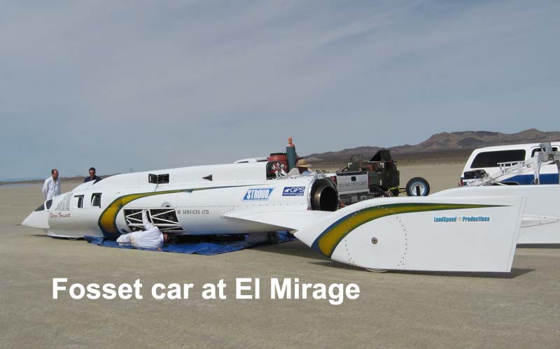 Fosset Car at El Mirage